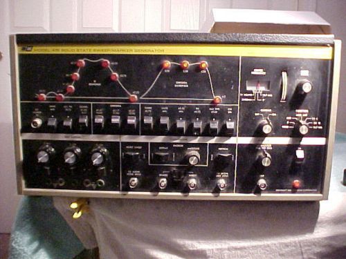 B &amp; K 415 Solid State Sweep/Marker Generator -Working