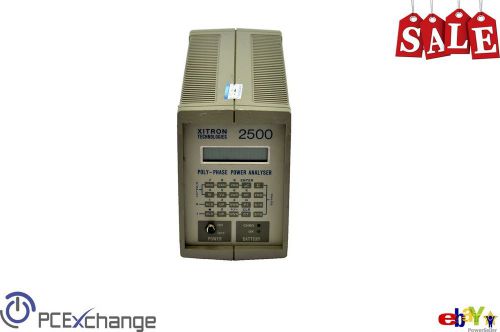 Xitron technologies 2500 poly-phase power analyzer for sale
