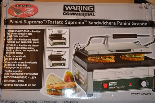 Waring Commercial WPG250 Italian-Style Panini Commercial Grill WOW!