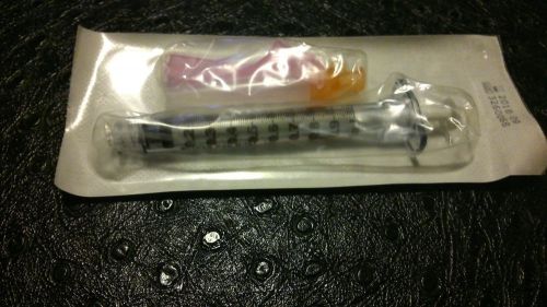 1ml Syringe with 5/8 inch long needle, 25 gauge