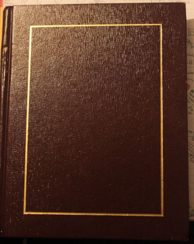 National Brand L-R 56-907 300 Page Record Book 9 5/8&#034; x 7 3/4&#034; 27 line