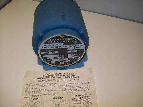 Superior Electric SS250-1002  SLO-SYN Synchronous/Stepping Motor