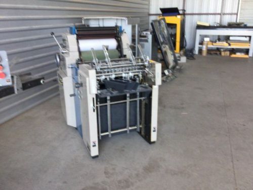 Print shop equipment from university / ryobi 500n, rosback auto stitcher  / more for sale