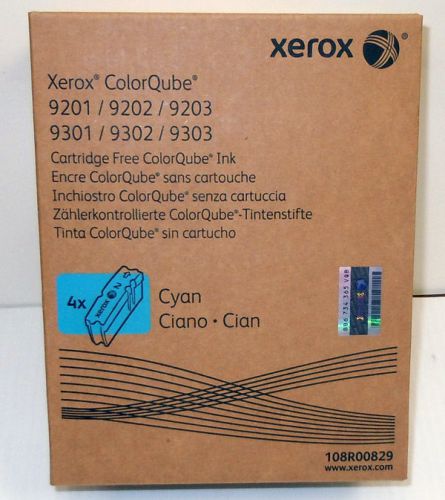 Xerox 108R00829, 108R00830, 108R00831, 108R00832 Color Qube Ink for 9201 9202 92