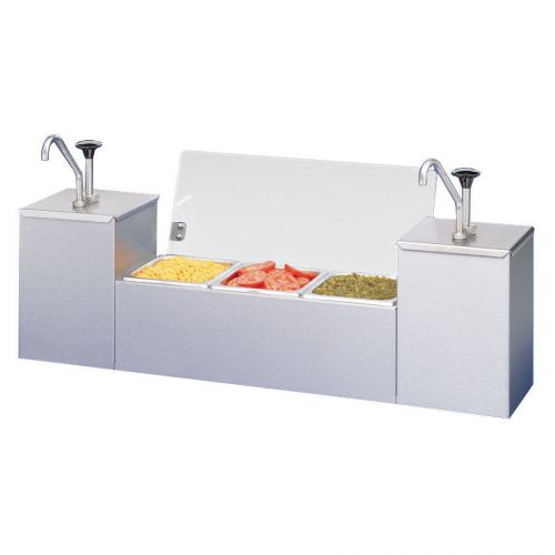 5 compartment condiment serving station for sale