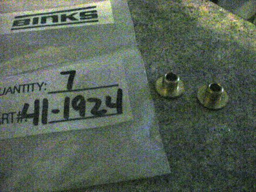 Binks brass adapter part no. 41-1924 NOS airless paint spray gun sprayer parts
