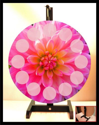 Pink aster flower 18&#034; prize wheel for sale
