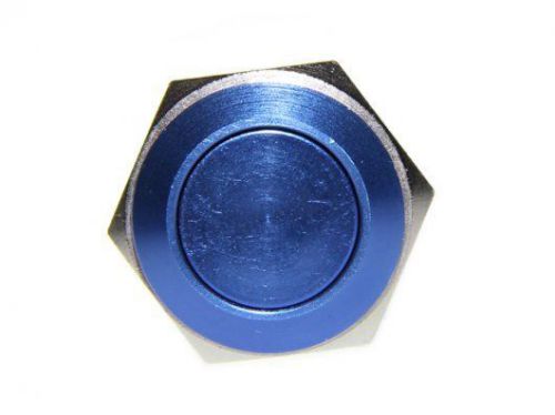 16mm Anti-vandal Metal Push Button - Royal Blue Stainless DIY Maker Seeed BOOOLE