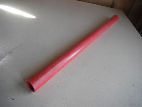 (12) fiberglass round tube 21.125 long 1.250 OD , 1.070 ID