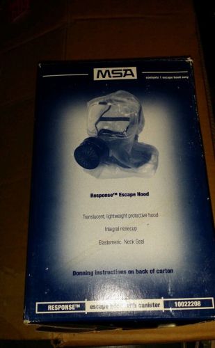 New Sealed MSA Response Escape Hood With Canister