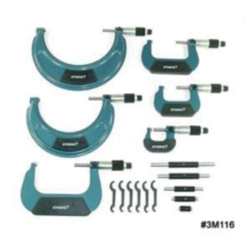 Central Tools 3M116 6 Piece Import Outside Micrometer Set