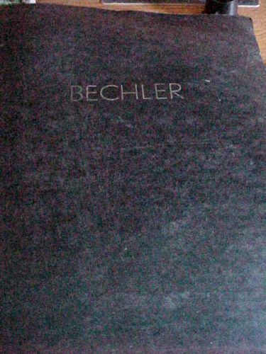 1951 Andre Bechler Ltd.  A Type Lathe Operation Manual Complete &amp; Original