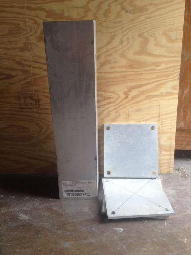 Aluminum square tubing and plate 6061 T6