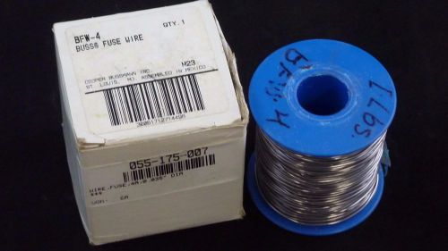 BUSS BFW-4 Fuse Wire .035&#034; One Pound Spool in Box 4 AMP Rating