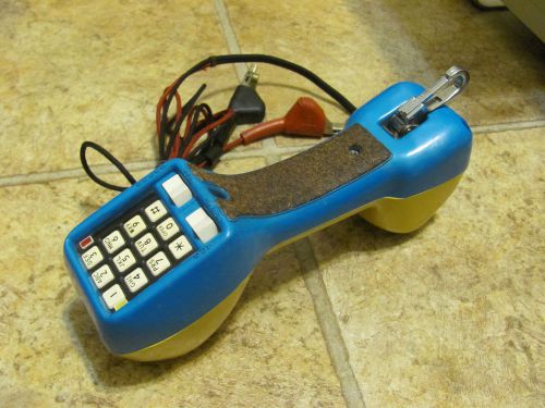 Vintage Harris-Dracon TS21 Telephone Lineman&#039;s Test Set / Butt Set