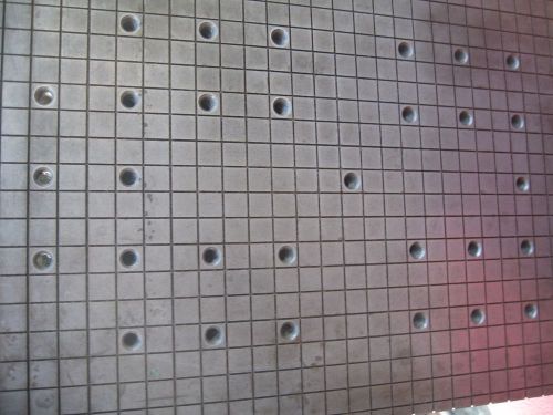 Surface Plate Inspection Layout 10 inch x 14 inch x 2 inch 5/16 tapped holes