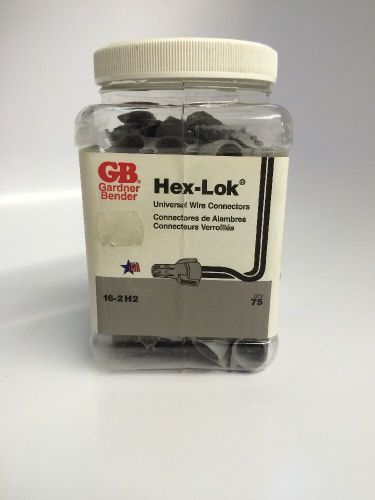 GB Hex-Lok Universal Wire Connectors Large Grey