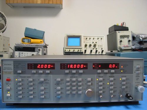 Wiltron 6635B   2 to 18 GHz. Sweep Signal Generator