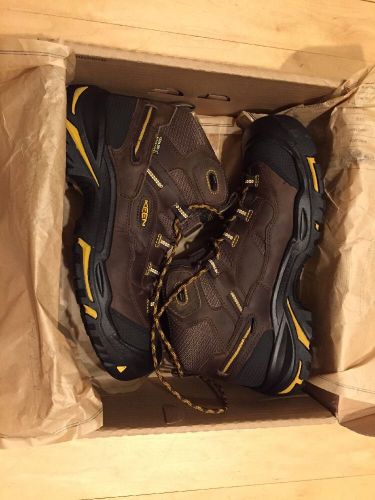 KEEN UTILITY 1011242 11.5 M Boots,Steel Toe, Leather