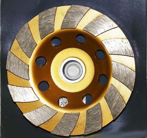 Sale 4&#034; inch Diamond 2 ROW sintered segments professional grinding wheel