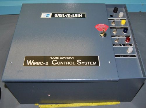 WEIL-MCLAIN FLAME GUARDIAN WMBC-2 CONTROL SYSTEM PANEL