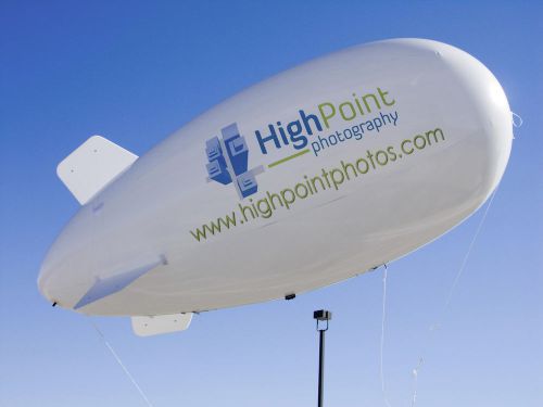 Giant Inflatable Advertising Blimp /Flying Helium Balloons 15ft and 8ft
