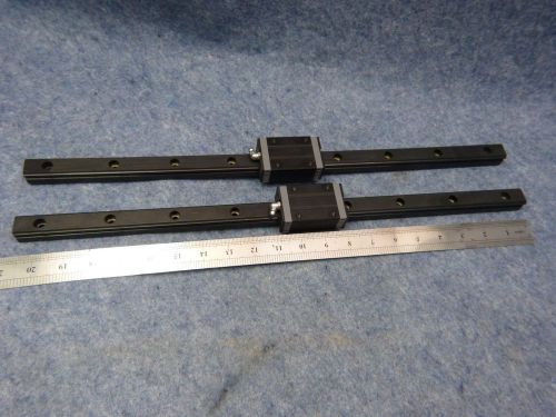 Lot of 2 NSK SH200520AUD1-01PN1 67-665KL Linear Guides H20