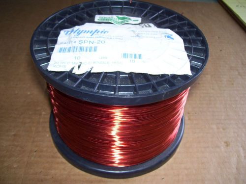Olympic Brand Copper Magnet Wire Part Number SPN-20 (10LB Spool)