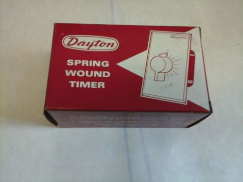 New Dayton Spring Wound Timer #6X545A
