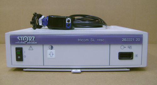 Storz Tricam SL NTSC Camera System - 20221130 Head &amp; 20222120 Console