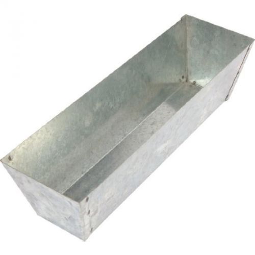 Galvanized Mud Pan, 12&#034; Great Neck Concrete Finishing Trowels G05102