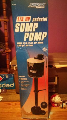 Brand new sump pump