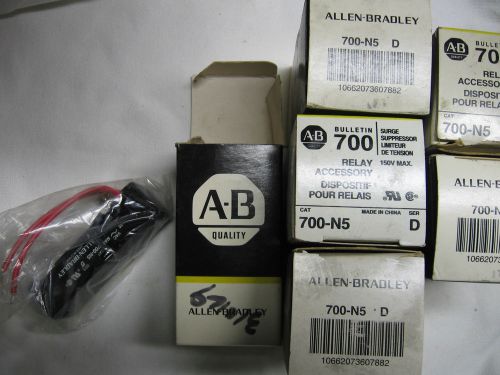 SIX - Allen Bradley 700-N5 D Series D - Surge Supressors - NOS NIB