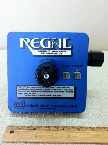Regal A-856 Automatic Switchover Gas Chlorinator