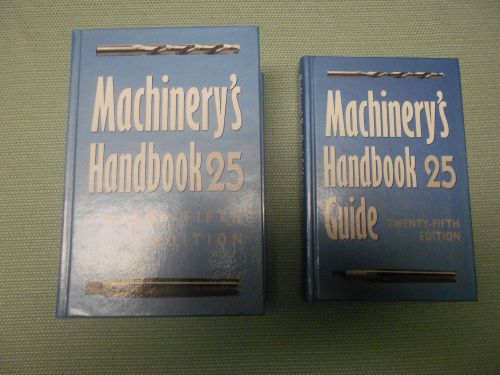 Machinerys Handbook and Guide Twenty Fifth Edition