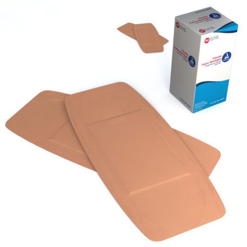 Adhesive Bandage Fabric, Sterile, 2X4 1/2&#034;, 50/BX, Dynarex 3614