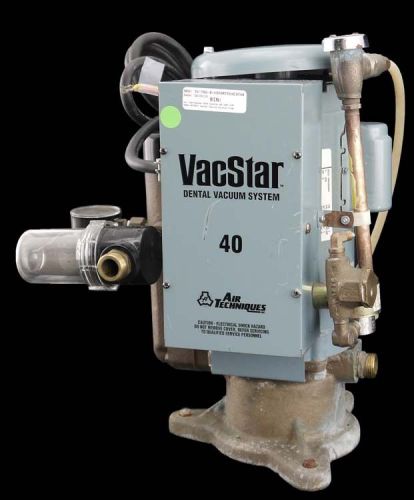 Air techniques vs40 vacstar-40 230v 2hp 3450/2875rpm dental vacuum suction pump for sale