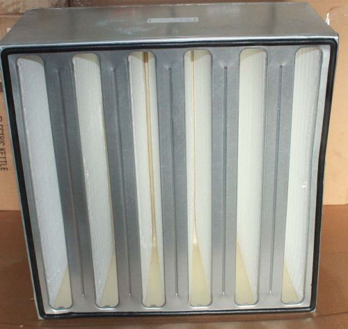 Hepa filter 610 x 610 x 292mm 99.997% efficient at 0.3 micron 3400 cmf 12/2013 for sale