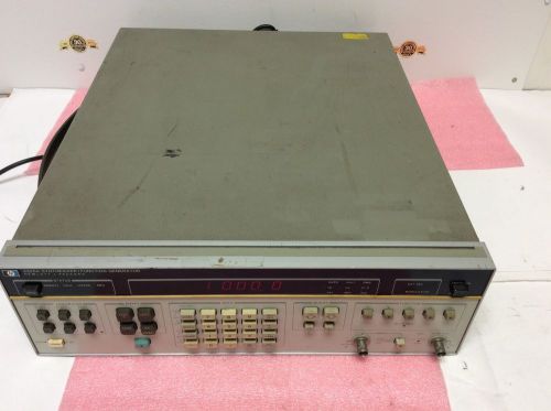 Agilent hewlett packard hp 3325a synthesizer / function generator for sale