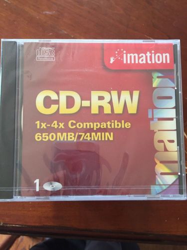 15 CD-RW Imation 1x-4x Compatible 650 MB/74 Min Rewritable CD