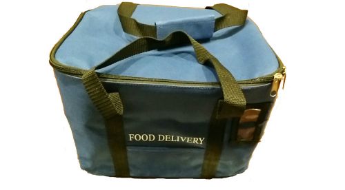 12&#034; inch Blue Sandwich Delivery Bag