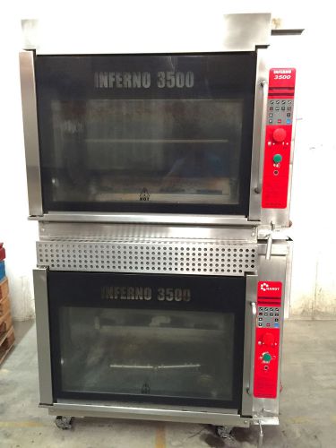 Hardt 3500 gas double stack chicken rotisserie oven 2011 for sale