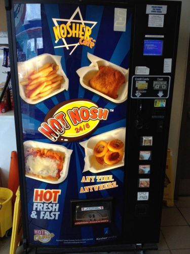 Hot food vending machine diner in your place kosher halel french fries pizza for sale