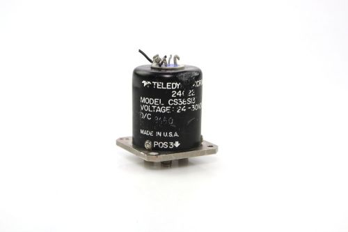 TELEDYNE RF Switch 24022 MODEL CS38S13c VOLTAGE 24-30VDC