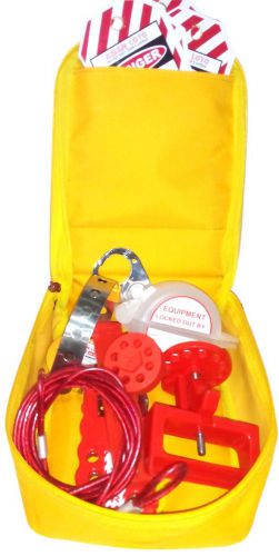 Asian loto electrical lockout tagout pouch kit for sale