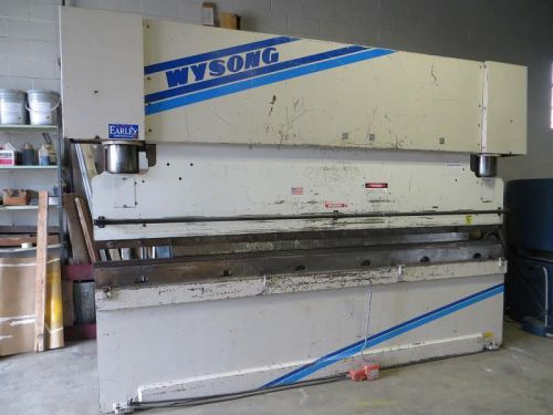 Used wysong hydraulic press brake for sale