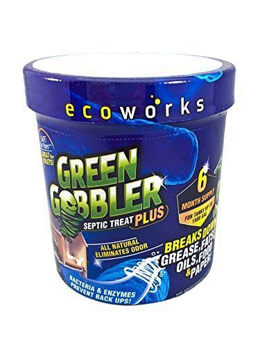 Green Gobbler Septic Treat PLUS - 6 Month Supply 1 lb