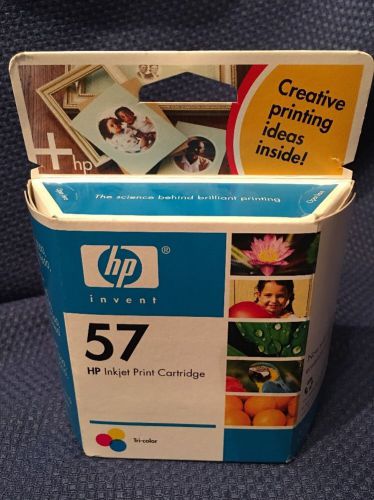 New HP Tri Color Ink Inkjet Print Cartridge 57 Expired 12-2005