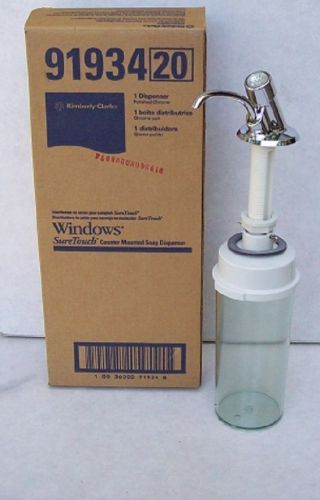 Kimberly clark windows surface mount sure touch counter soap dispenser for sale