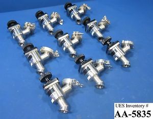 Ikc 1sv25m0 angle isolation valve lot of 9 used working for sale